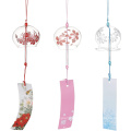 Japanes Glass Wind Bells Pendants for Birthday Gift